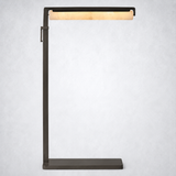 Aoudne Alabaster Task Floor Lamp