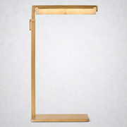 Aoudne Alabaster Task Floor Lamp