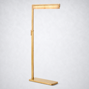Aoudne Alabaster Task Floor Lamp