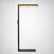 Aoudne Alabaster Task Floor Lamp