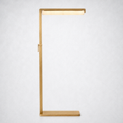Aoudne Alabaster Task Floor Lamp