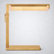 Aoudne Alabaster Task Table Lamp