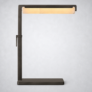 Aoudne Alabaster Task Table Lamp