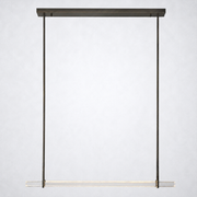 Aoudne Single Bar Linear Chandelier 60