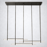 Aoudne Triple Bar Linear Chandelier