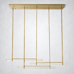 Aoudne Triple Bar Linear Chandelier