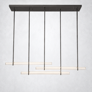 Aoudne Triple Bar Linear Chandelier