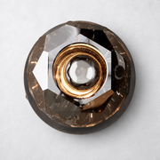 Kristing Smoke Glass Tiny Wall Sconce