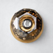 Kristing Smoke Glass Tiny Wall Sconce