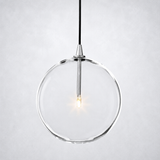 Lecia Glass Globe Pendant Light 6