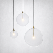 Lecia Glass Globe Pendant Light 6