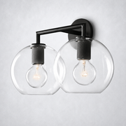 Utilitaire Globe Double Wall Sconce