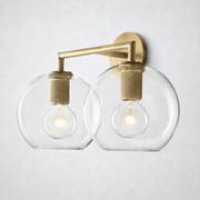 Utilitaire Globe Double Wall Sconce