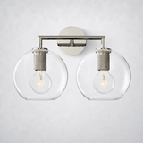 Utilitaire Globe Double Wall Sconce