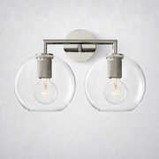 Utilitaire Globe Double Wall Sconce