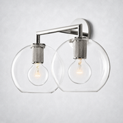 Utilitaire Globe Double Wall Sconce
