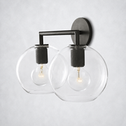 Utilitaire Globe Double Wall Sconce