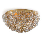 Frame Crystal Flush Mount