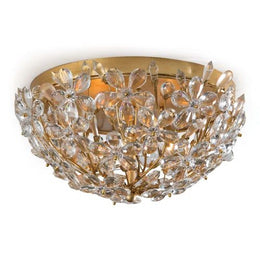 Frame Crystal Flush Mount