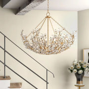 Frame 12 Lights Round Chandelier