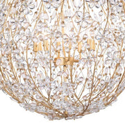 Frame 8 Lights Spherical Chandelier 30