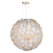 Frame 8 Lights Spherical Chandelier 30