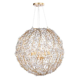 Frame 8 Lights Spherical Chandelier 30
