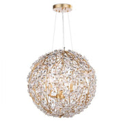 Frame 6 Lights Spherical Chandelier 20