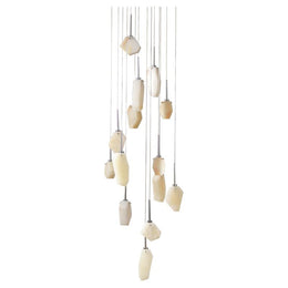Contemporary Alabaster Pendant Light