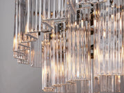 Clarity Oval Chandelier 51''63''72''