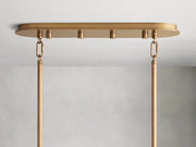 Clarity Oval Chandelier 51''63''72''