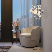Gingko Ceramic Leaf Floor Lamp