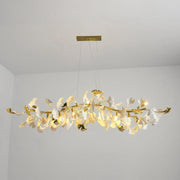 Gingko  Ceramic Luxury Chandelier Style C