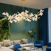 Gingko  Ceramic Luxury Chandelier Style F