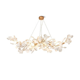 Gingko  Ceramic Luxury Chandelier Style F