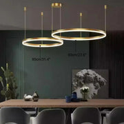 Kora Multi Rings Gold Chandelier