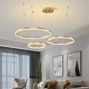 Kora Multi Rings Gold Chandelier