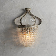 Lyra Crystal 1 Light Wall Sconce