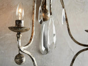 Lyra Crystal 2 Lights Wall Sconce