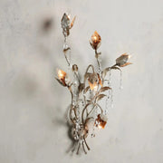 Lyra Crystal 6 Lights Wall Sconce