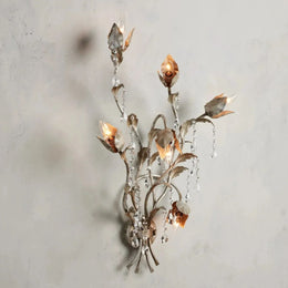 Lyra Crystal 6 Lights Wall Sconce