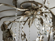 Lyra Crystal Flushmount Ceiling Light