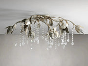 Lyra Crystal Flushmount Ceiling Light
