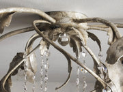 Lyra Crystal Flushmount Ceiling Light