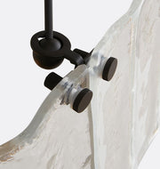Solace Glass Linear Chandelier 48''
