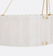 Solace Glass Linear Chandelier 60''