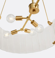 Solace Glass Linear Chandelier 60''