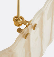 Solace Glass Linear Chandelier 60''