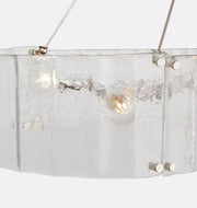 Solace Glass Linear Chandelier 60''