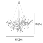Fuxury Flower Tree Branch Chandelier